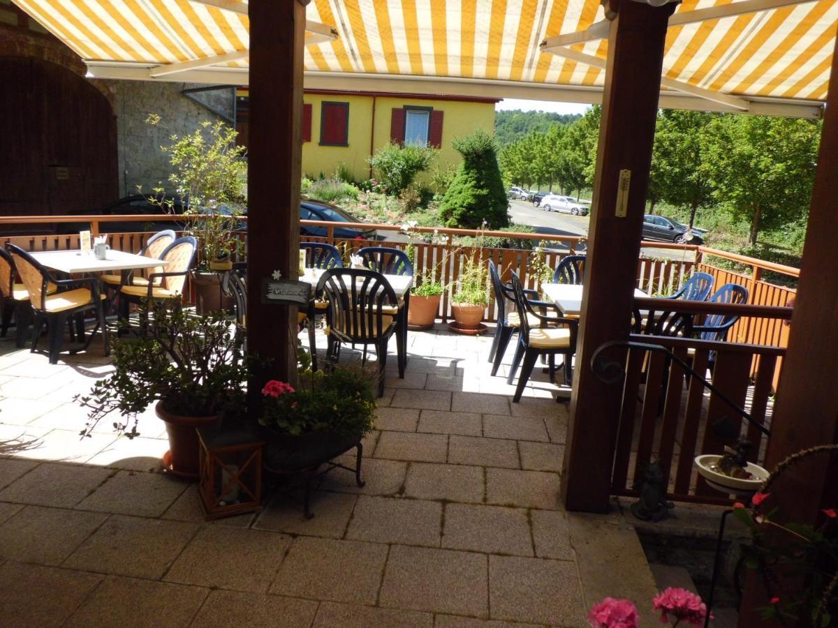 Restaurant - Pension Herrgottstal Creglingen Buitenkant foto